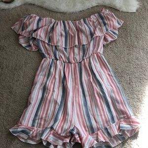 Ces Femme off the shoulder romper